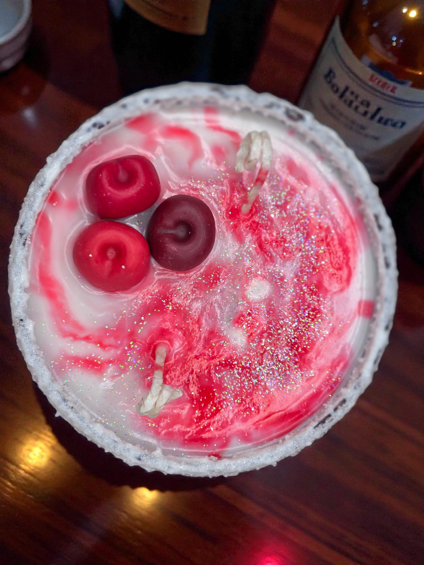 Dark Cherry and Vanilla Margarita