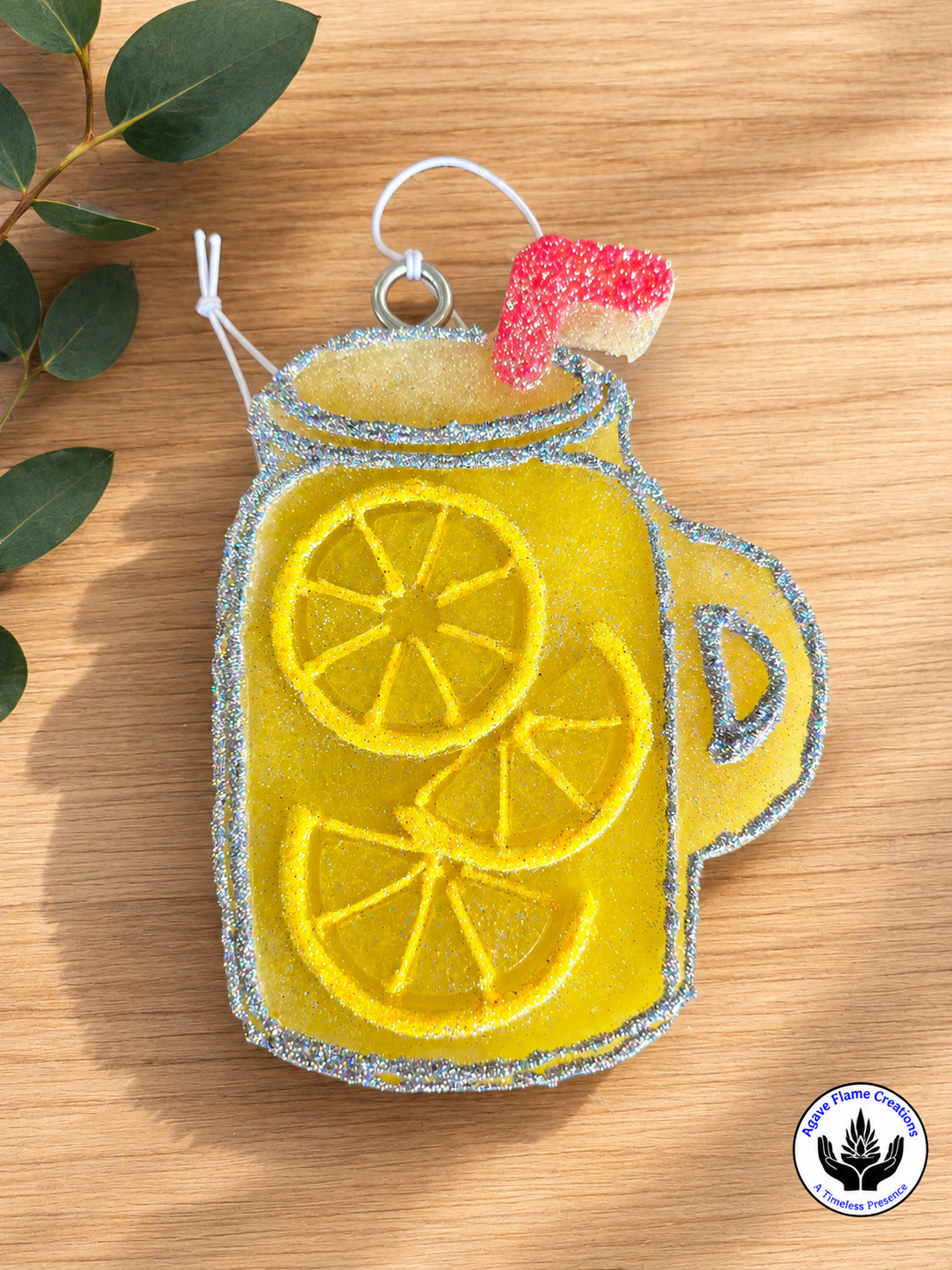 Mason Jar w/Lemonade Car & Home Freshie